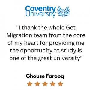 It was an appreciable experience at Get Migration and I would like to thank my counselor for guiding me through the process and answering all my queries (1)