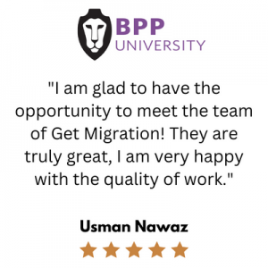 It was an appreciable experience at Get Migration and I would like to thank my counselor for guiding me through the process and answering all my queries (2)